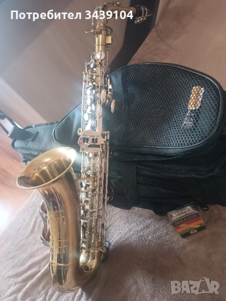 Алт Саксофон Amati Kraslice Super Classic + аксесоари, снимка 1