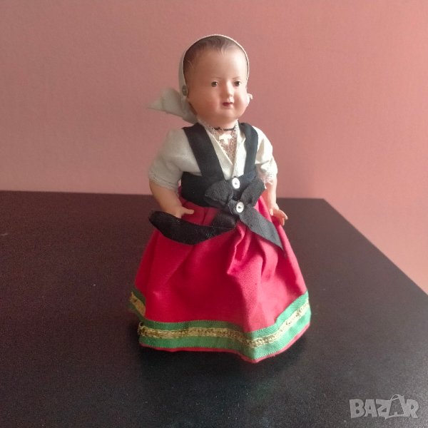 Колекционерска кукла France Celluloid 15 см, снимка 1