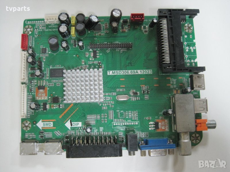 Мейнборд T.MSD306.69A 12023 JMB 46/188G-GB-5B-FTCU-UK 100% работещ , снимка 1
