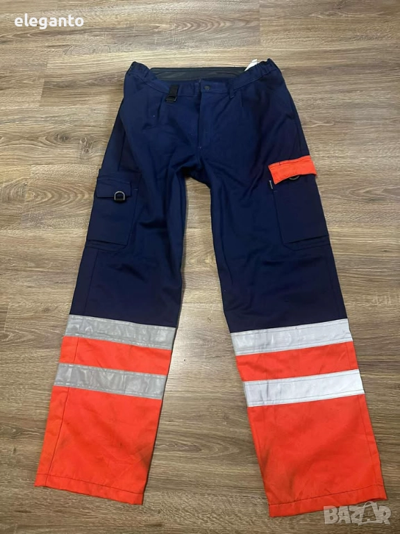 Мъжки работен панталон Wenaas Patos Hi-Vis Work Trousers 12379-430 - Safe Compete , L размер, снимка 1