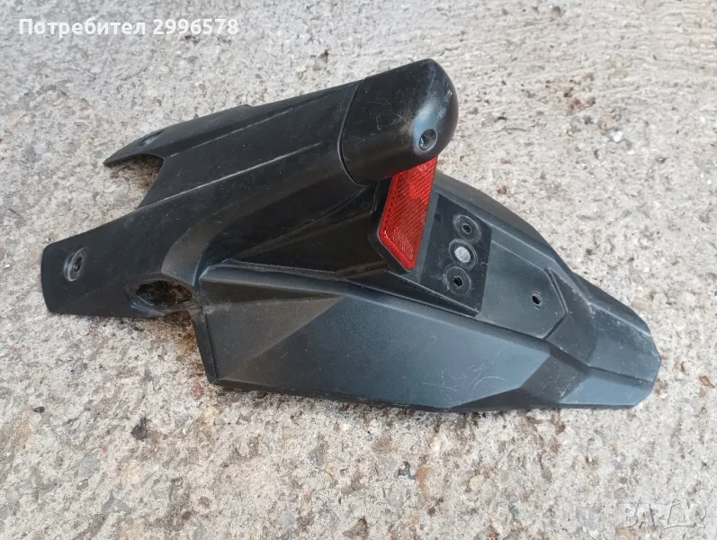 Kawasaki Z800 Кавазаки З800 стойка регистрационен номер / калник / опашка за мотор мотоциклет, снимка 1