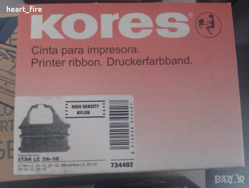 KORES касета за матричен принтер , снимка 1