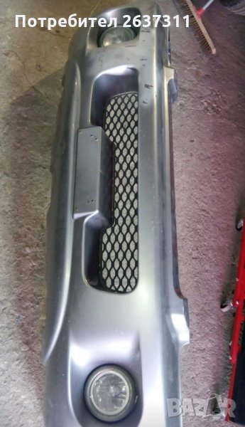 Предна броня с халогени Хюндай Санта Фе, снимка 1