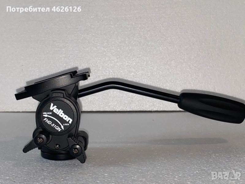 Velbon  FHD-51QN флуидна видео глава, снимка 1