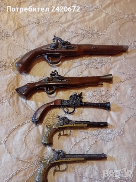 старинни  пищови реплика, снимка 1