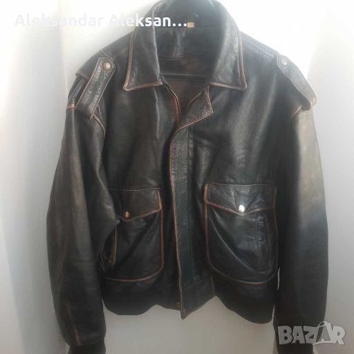  кожено рокерско яке, снимка 1