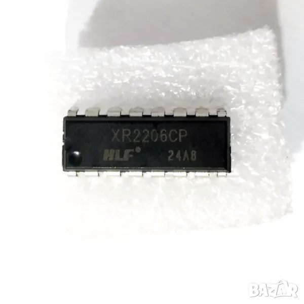 Интегрална схема XR2206CP - генератор на висококачествени синусоидални правоъгълни триъгълни сигнали, снимка 1