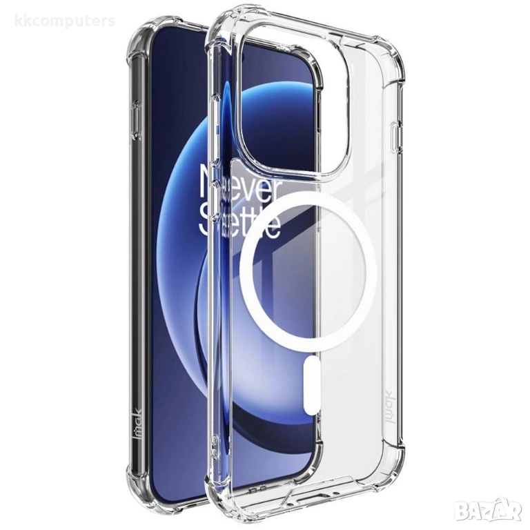 IMAK Удароустойчив Калъф (PC + TPU) за OnePlus 15 5G- MagSafe, Airbag технология, вкл. Протектор, Пр, снимка 1