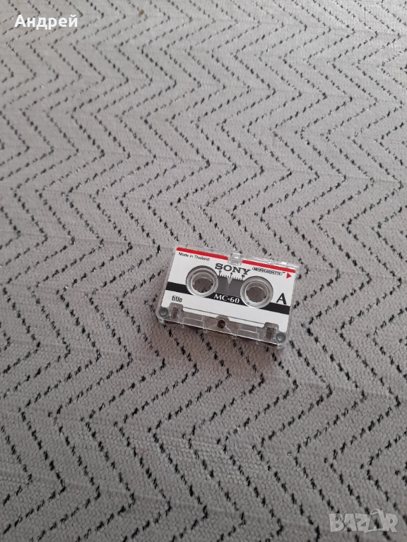 Стара микро касета Sony, снимка 1