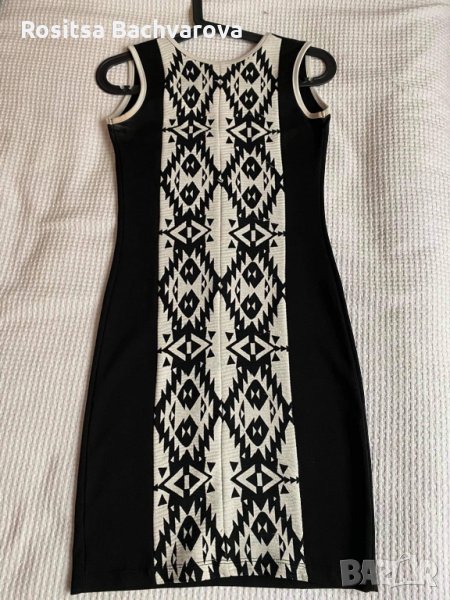 Черно-бяла рокличка, размер М, снимка 1