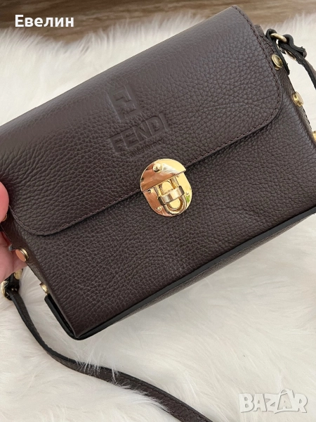 Кожена чанта fendi, снимка 1
