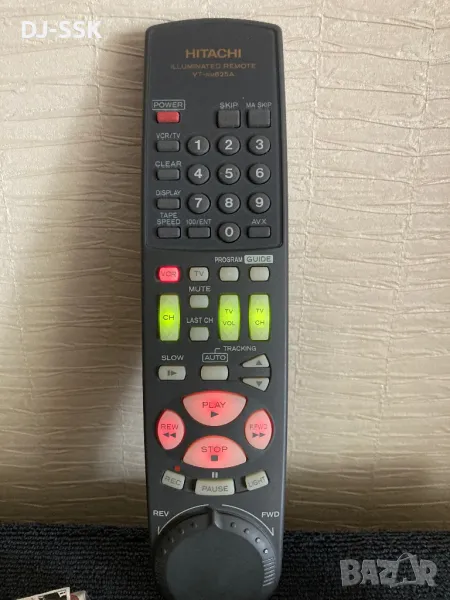 HITACHI VT-RM625A ILLUMINATED REMOTE , снимка 1