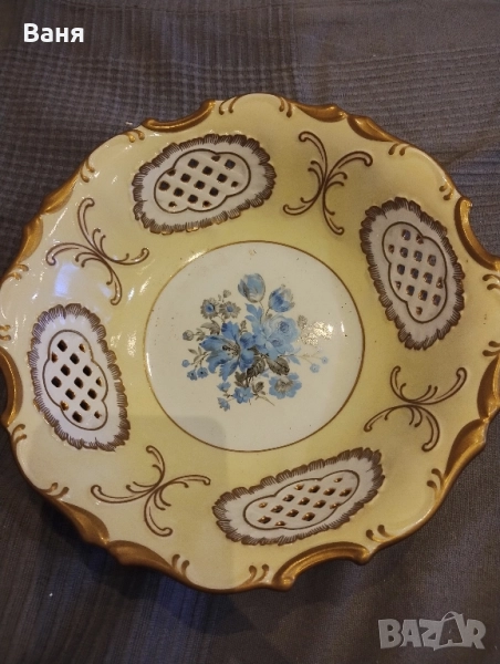 винтидж чешка фруктиера , снимка 1