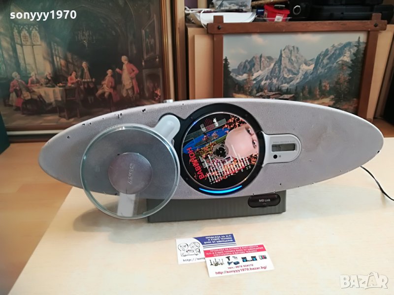 SONY ZS-D10 CD/TUNER/AMPLI-OPTICAL OUT, снимка 1