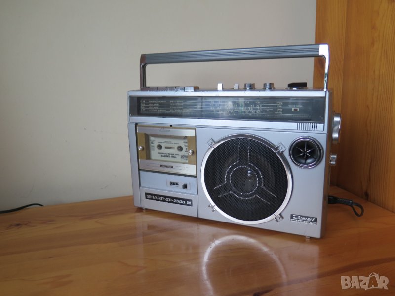 Vintage Sharp GF-2500Z -радиокасетофон, снимка 1