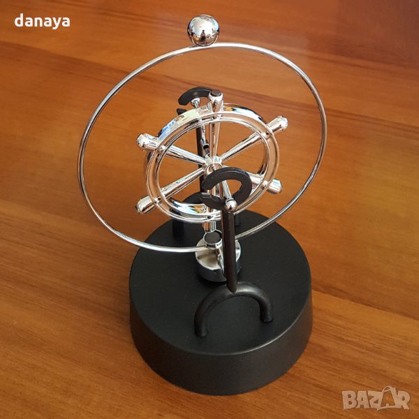 Антистрес махало рул с окръжност сувенир играчка вечно движение, снимка 1