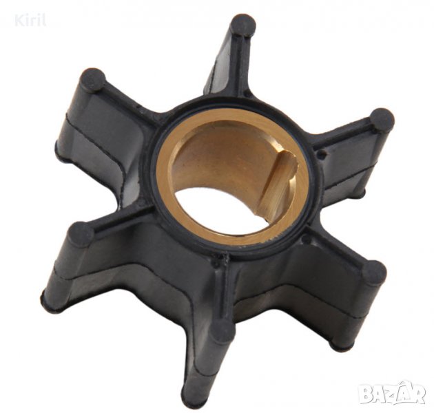 ВОДНА ПОМПА ИМПЕЛЕР ЗА Johnson/Evinrude 8 9.9 15HP размер височина 17.8мм диаметър 38.7 вал 12.7мм., снимка 1