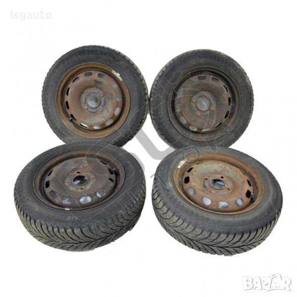 Стоманени джанти 4x108 с гуми R14 Mazda 2 I (DY)(2003-2007) ID:92014, снимка 1