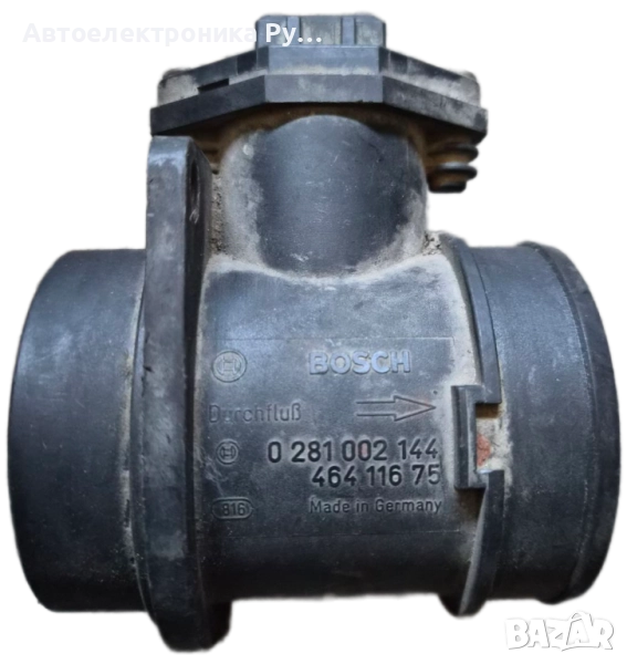 Дебитомер за Fiat Marea 1.9 D 0 281 002 144, 0281002144, 464 116 75, 46411675, снимка 1