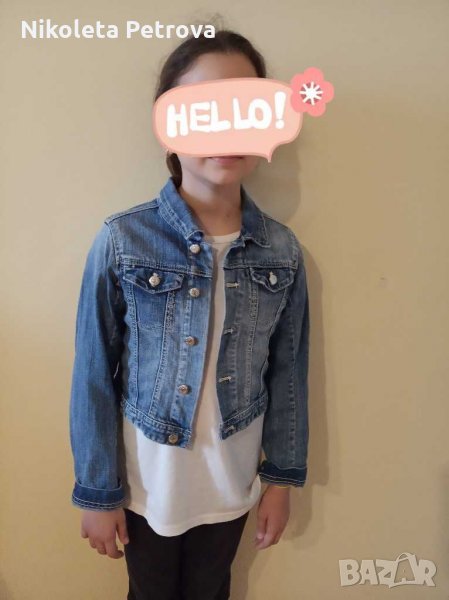 Дънково яке за госпожица, снимка 1