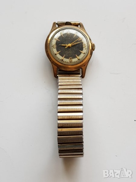 Швейцарски позлатен ръчен часовник Rebus, снимка 1