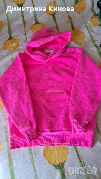 Суитчър неон розов М, снимка 1