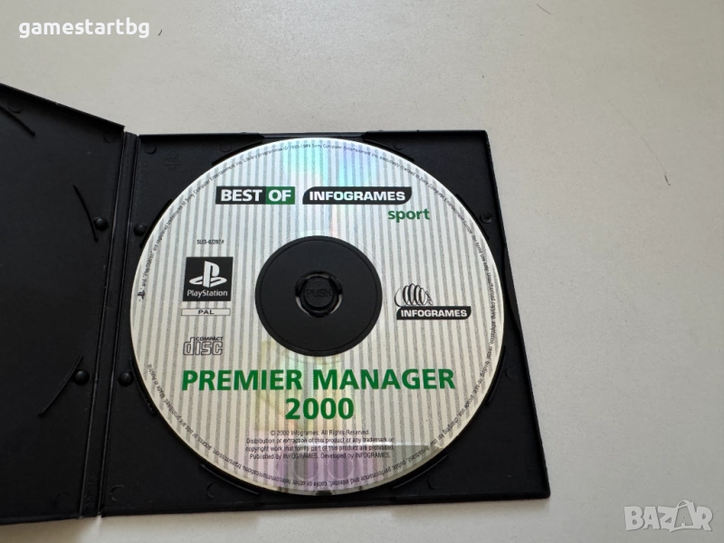 Premier manager 2000 за PS1, снимка 1