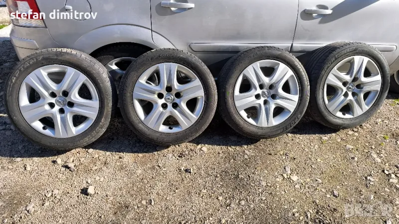 стоманени джанти 17'' оригинални 7J X 17  със размер 5x120 за Opel insigniq 

, снимка 1