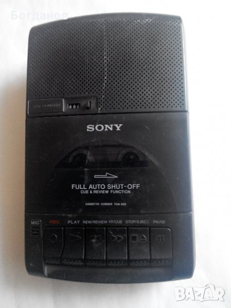 SONY TCM-939 CASSETTE-CORDER КАСЕТОФОН ЗАПИСВАЩ, снимка 1