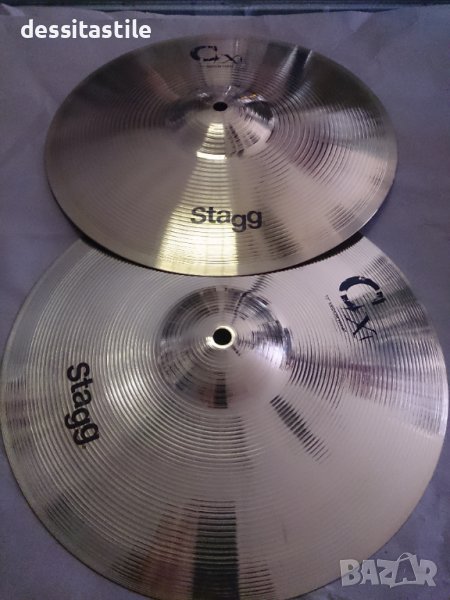 Чинели СТАГ - хай хет, краш и краш райд, снимка 1