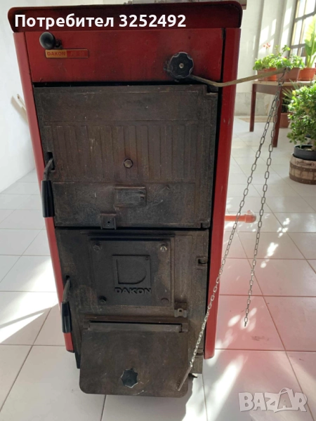Котел Dakon 32kW на дърва и въглища, снимка 1