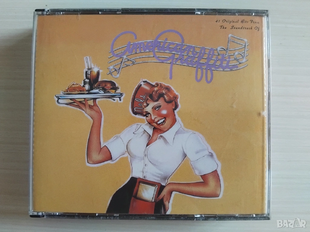  41 Original Hits From The Sound Track Of American Graffiti оригинален двоен диск, CD1 / CD2, снимка 1