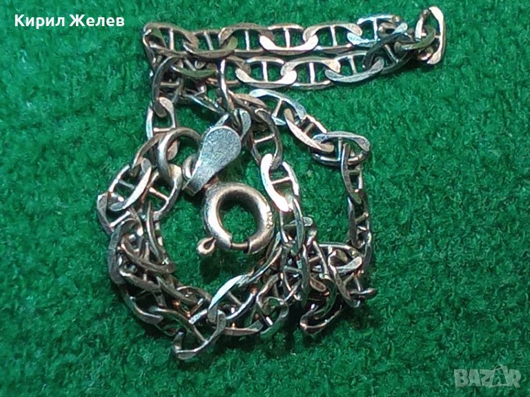 СТАР СРЕБЪРЕН КЮСТЕК За ДЖОБЕН ЧАСОВНИК ВЕРИЖКА СРЕБРО 925 РЕТРО ПЛЕТКА АВТОРСКА ИЗРАБОТКА 38267, снимка 1