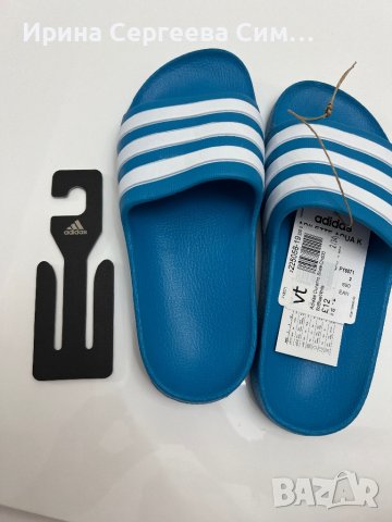 Детски чехли Adidas 34 номер, снимка 4 - Детски сандали и чехли - 38362262