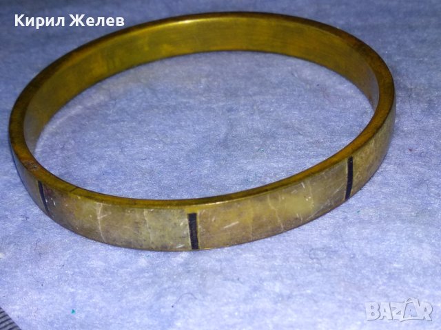 СТАРИННА ТИБЕТСКА ТРАДИЦИОННА ГРИВНА БРОНЗ и ЯСПИС РЪЧНА ИЗРАБОТКА 37517, снимка 2 - Антикварни и старинни предмети - 40856255