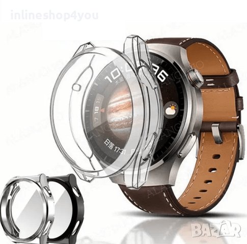 Силиконов Кейс 360° Градуса за Часовник Huawei Watch 4 Pro в Калъфи ...