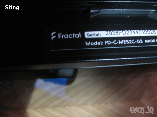 Кутия , Fractal  Design  ,  Отлична, снимка 5 - Захранвания и кутии - 52803397