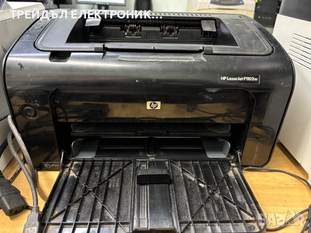 Лазерен принтер HP LJ P1102W, снимка 2 - Принтери, копири, скенери - 52560235