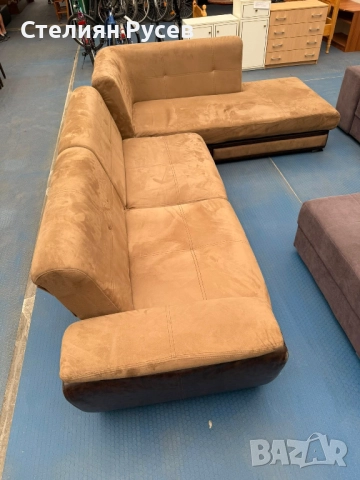 НОВ 110955 разтегателен ъглов холов Диван Принцес или Калифорния / канапе с ракла и функция сън -цен, снимка 9 - Дивани и мека мебел - 52027673