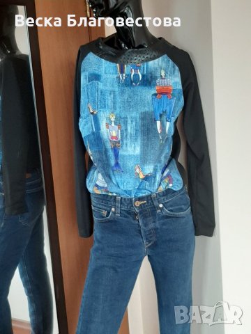 Дамска блуза. , снимка 4 - Блузи с дълъг ръкав и пуловери - 28176679