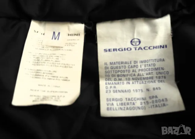 Мъжко пухено яке Sergio Tacchini, снимка 6 - Якета - 49234353