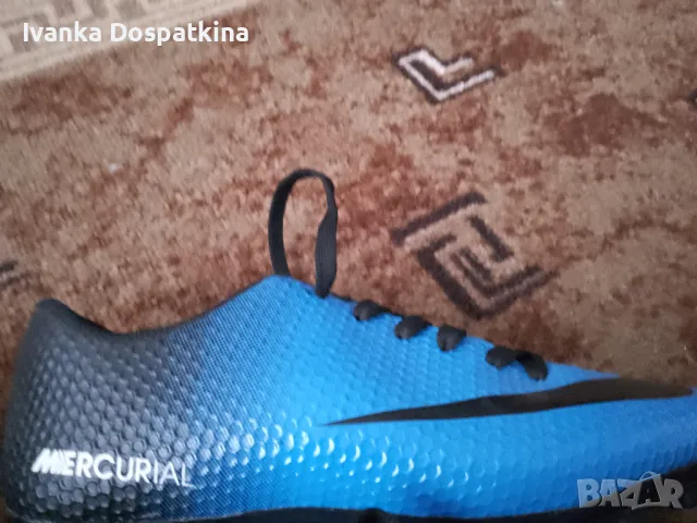 Nike mercurial бутонки един път носени 38номер, снимка 2 - Футбол - 48175358