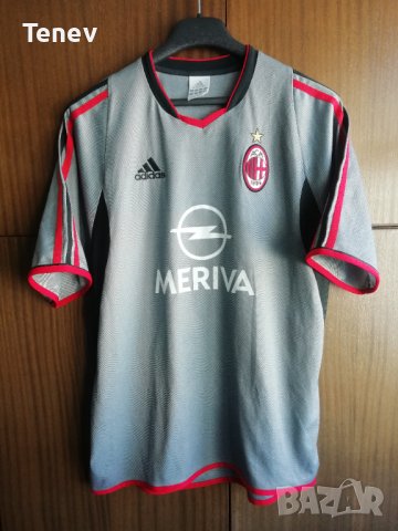AC Milan Adidas рядка оригинална тениска фланелка 2003/2004 Third размер М Милан , снимка 1 - Тениски - 43656000