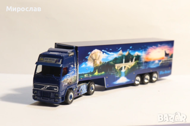 HERPA H0 1/87 VOLVO FH 12 КАМИОН МОДЕЛ ХЛАДИЛЕН ТИР, снимка 2 - Колекции - 53250579