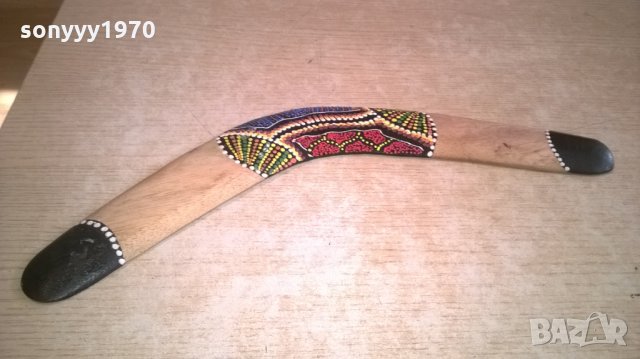 бумеранг-ретро колекция 40х6см-внос швеицария, снимка 2 - Колекции - 27506742