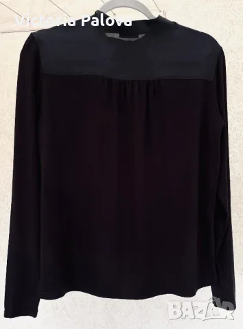 Лукс блуза/риза оригинал MARELLA с коприна креп Италия, снимка 12 - Ризи - 49915318