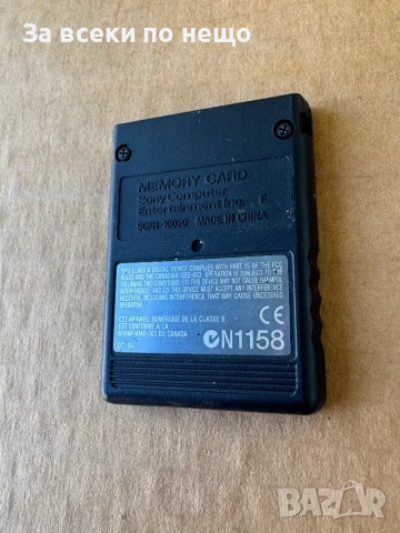 8MB ОРИГИНАЛНА мемори карта за Плейстейшън 2 Playstation 2 PS2, снимка 4 - Аксесоари - 50876170