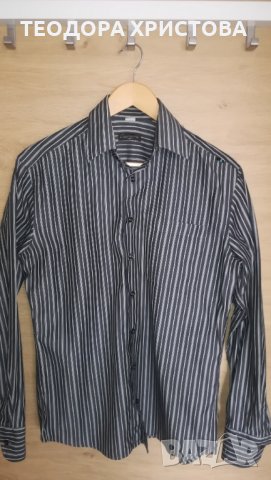 Мъжка риза марка Капаска, размер М. , снимка 2 - Ризи - 32430407
