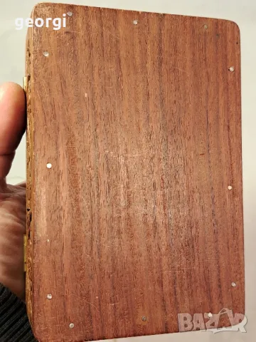 дървена кутия за бижута дърворезба 7/5, снимка 6 - Антикварни и старинни предмети - 49867917