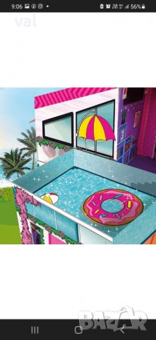 Къща/ вила за барби, снимка 4 - Кукли - 37852219